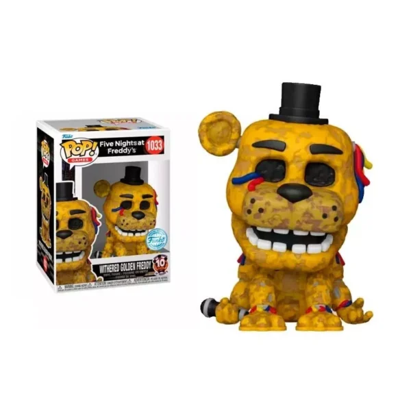 Funko Pop! Games Five Nights at Freddy's - Withere Golden Freddy #1033 SPECIAL EDITION - Image 4