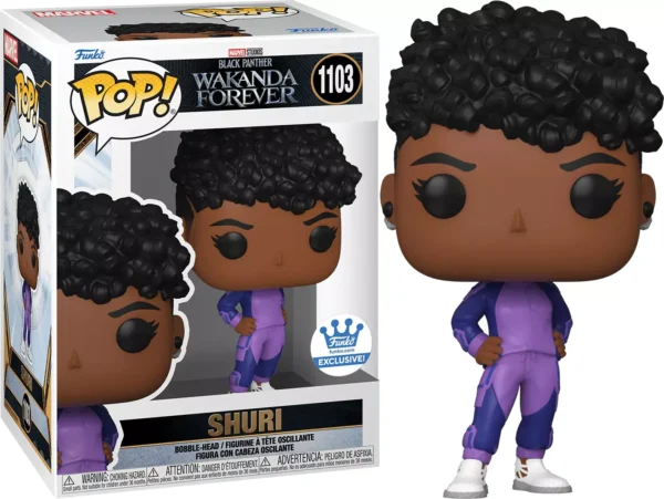 Funko Pop! Marvel Studios Black Panther Wadanda Forever - Shuri #1103 EXCLUSIVE! - Image 2