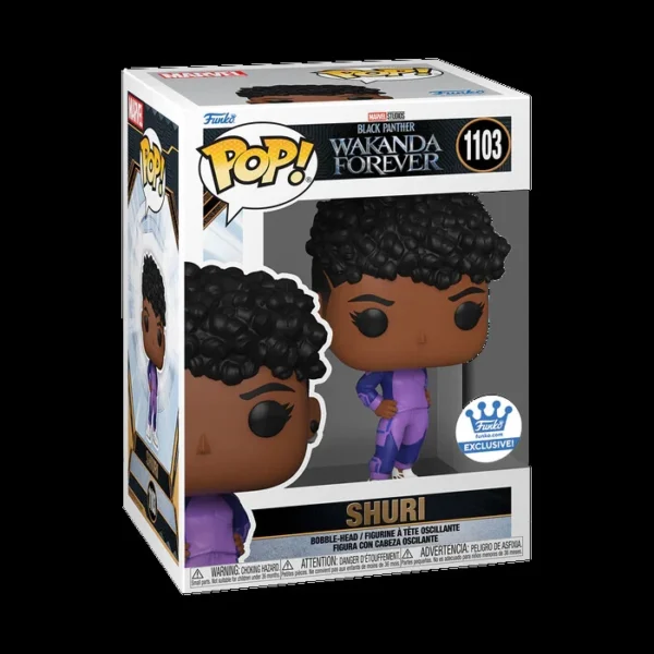 Funko Pop! Marvel Studios Black Panther Wadanda Forever - Shuri #1103 EXCLUSIVE! - Image 4