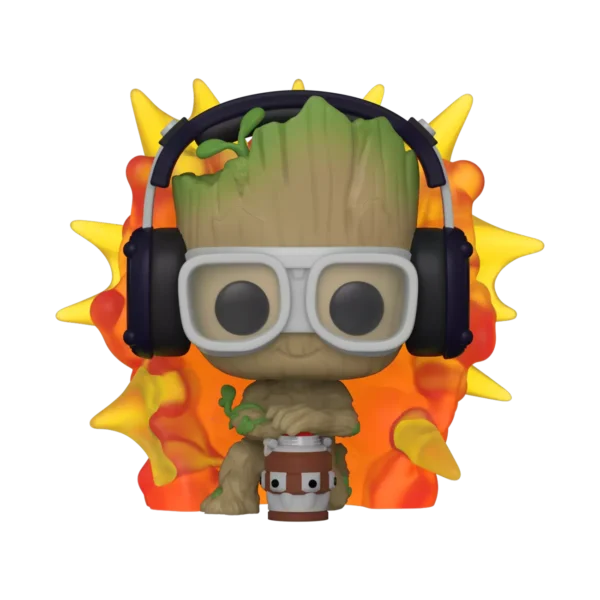 Funko Pop! Marvel Studios I Am Groot - Groot with Detonator #1195