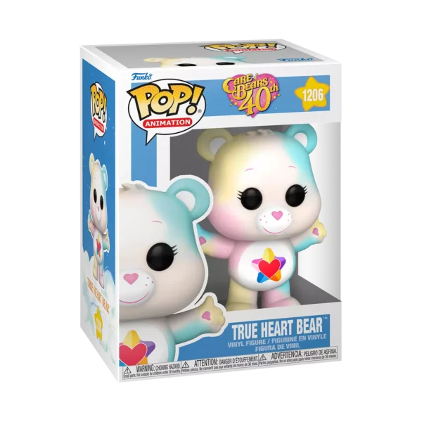 Funko Pop! Animation Care Bears 40th Anniversary - True Heart Bear #1206 - Image 3