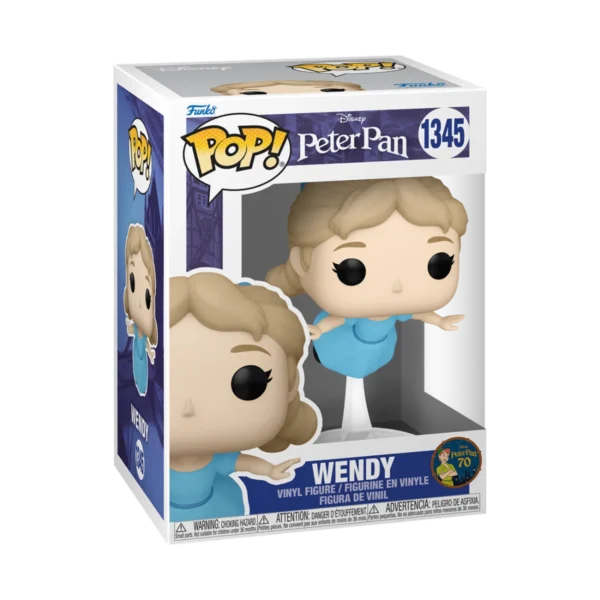 Funko Pop! Disney Peter Pan 70th Anniversary - Wendy #1345 - Image 2