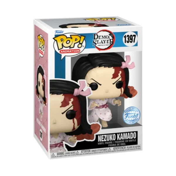 Funko Pop! Animation Demon Slayer - Nezuko Kamado #1397 (Jumping) SPECIAL EDITION - Image 2