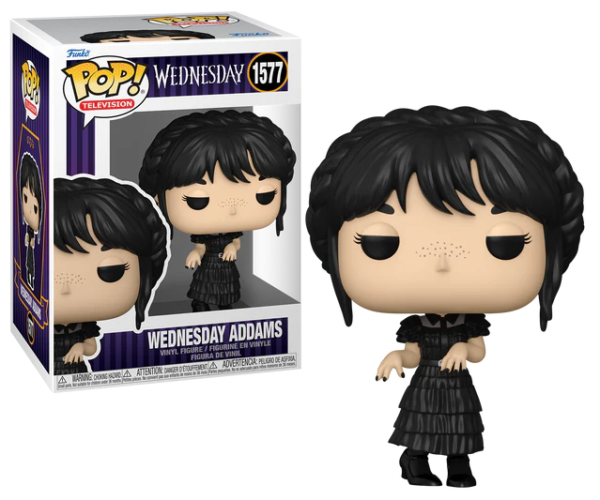 Funko Pop! Television Wednesday - Wednesday Addams (Dancing) #1577 - Image 5