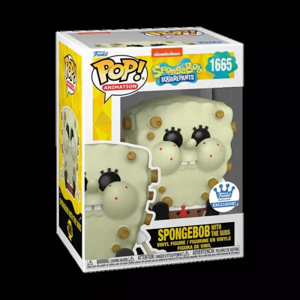Funko Pop! Animation Nickelodeon SpongeBob Squarepants - SpongeBob with the Suds #1665 EXCLUSIVE! - Image 3
