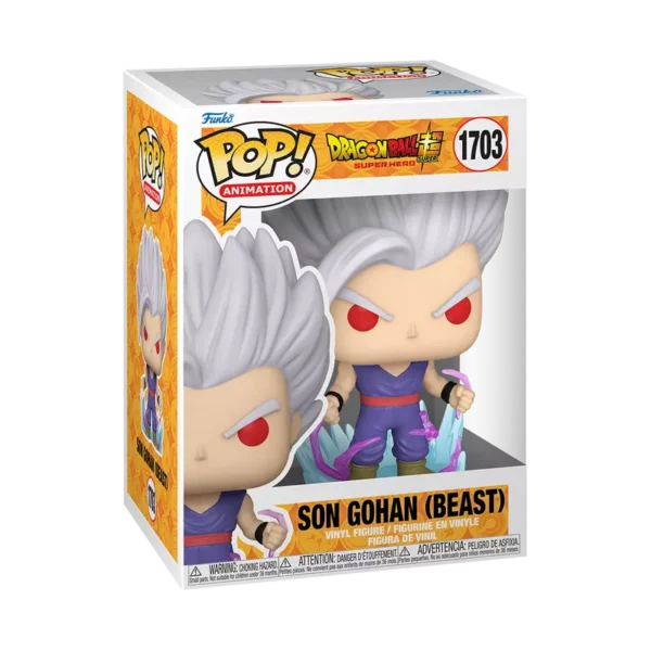 Funko Pop! Animation Dragon Ball Super Hero Super - Son Gohan (Beast) #1703 - Image 2