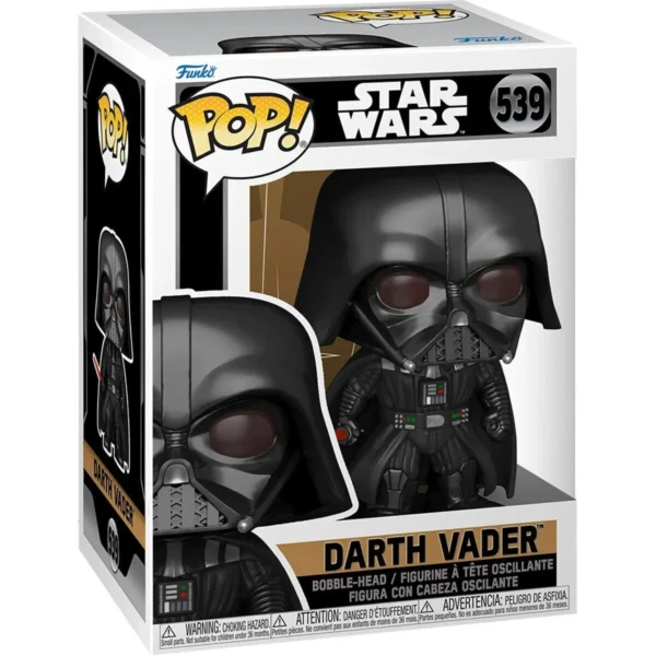 Funko Pop! Star Wars Obi-Wan Kenobi - Darth Vader with Lightsaber #539 - Image 2
