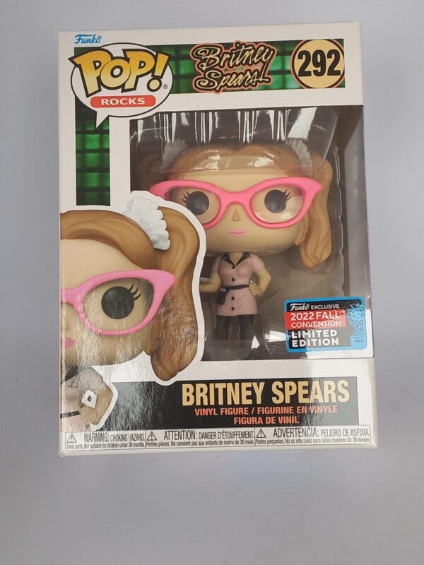 Funko Pop! Rocks Britney Spears - Britney Spears #292 NYCC 2022 Fall Convention EXCLUSIVE - Image 6