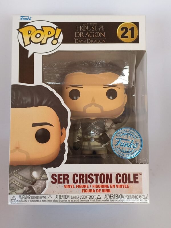 Funko Pop! GOT House of the Dragon - Ser Criston Cole #21 SPECIAL EDITION - Image 7