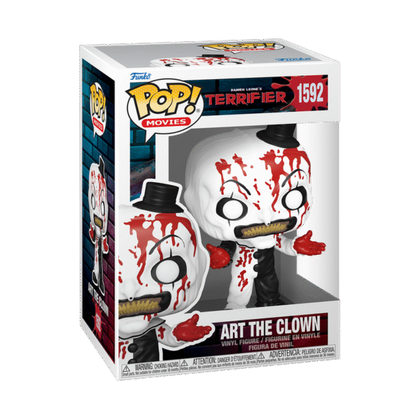Funko Pop! Movies Terrifier - Art the Clown #1592 (Bloody) - Image 2