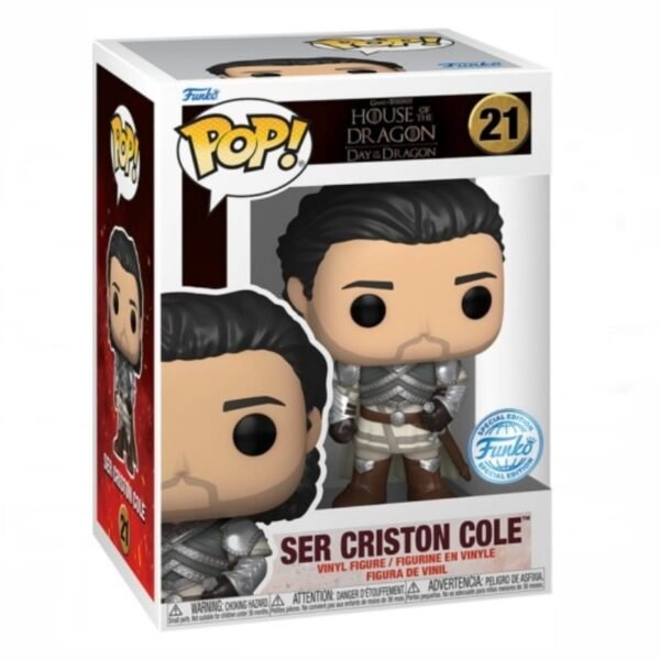 Funko Pop! GOT House of the Dragon - Ser Criston Cole #21 SPECIAL EDITION - Image 3