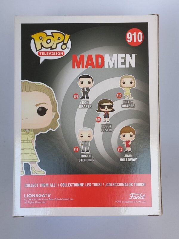 Funko Pop! Television MadMan - Betty Draper #910 - Image 8