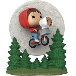 Funko Pop! Movies Moment E.T. The Extra-Terrestrial - Elliott & E.T. on Bike GITD