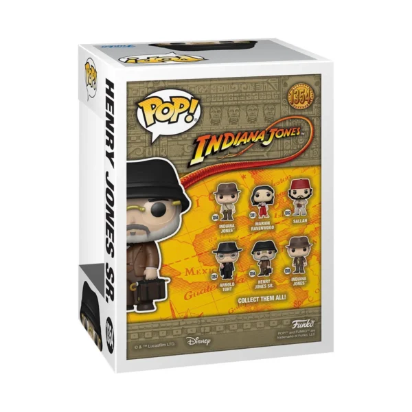 Funko Pop! Movies Indiana Jones and the Last Crusade - Henry Jones Sr. #1354 - Image 4