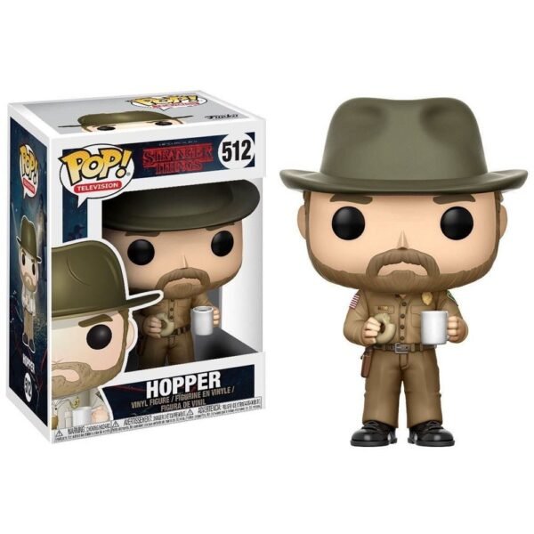 Funko Pop! Television Netflix Stranger Things - Hopper #512 - Image 2