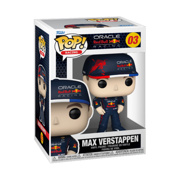 Funko Pop! Racing Oracle Red Bull Racing - Max Verstappen #03 - Image 2