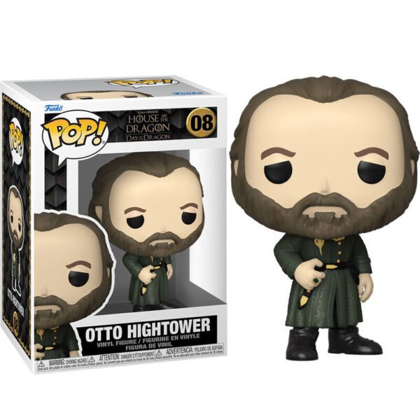 Funko Pop! GOT House of the Dragon - Otto Hightower #08 - Image 3