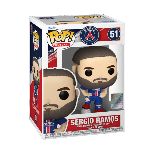 Funko Pop! Football Paris Saint-Germain - Sergio Ramos #51 - Image 3