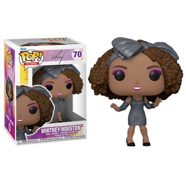 Funko Pop! Icons Whitney Houston - Whitney Houston #70 (Bodyguard) - Image 4