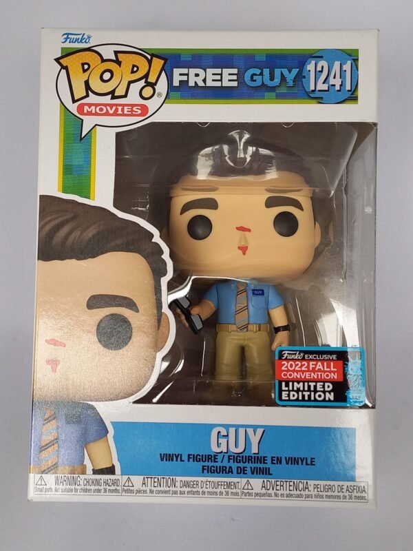 Funko Pop! Movies Free Guy - Guy #1241 NYCC 2022 Fall Convention EXCLUSIVE - Image 5