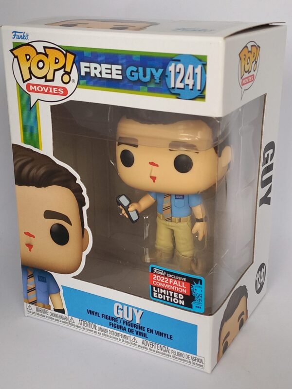Funko Pop! Movies Free Guy - Guy #1241 NYCC 2022 Fall Convention EXCLUSIVE - Image 6