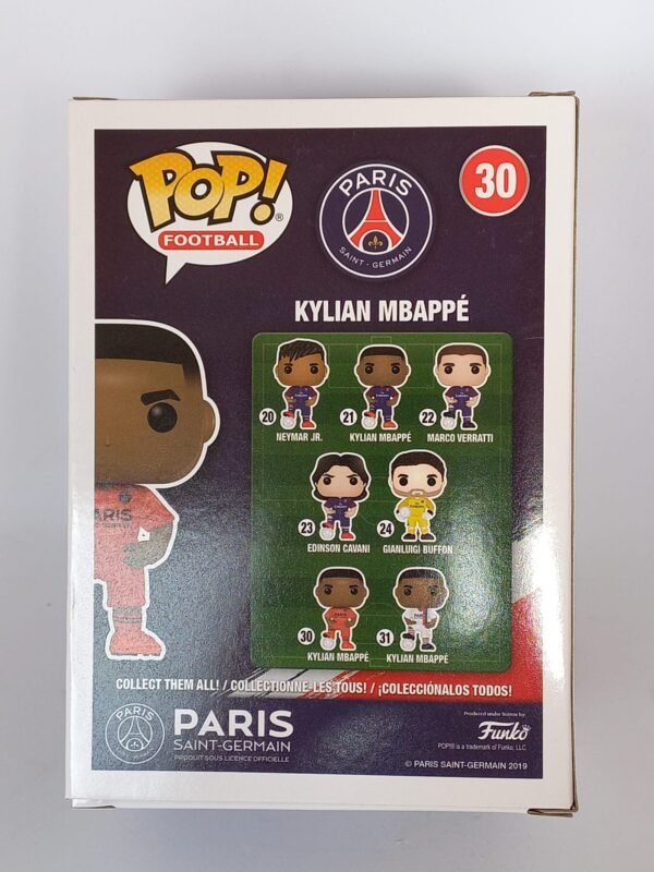 Funko Pop! Football Paris Saint-Germain - Kylian Mbappé #30 (Orange Suit) - Image 5