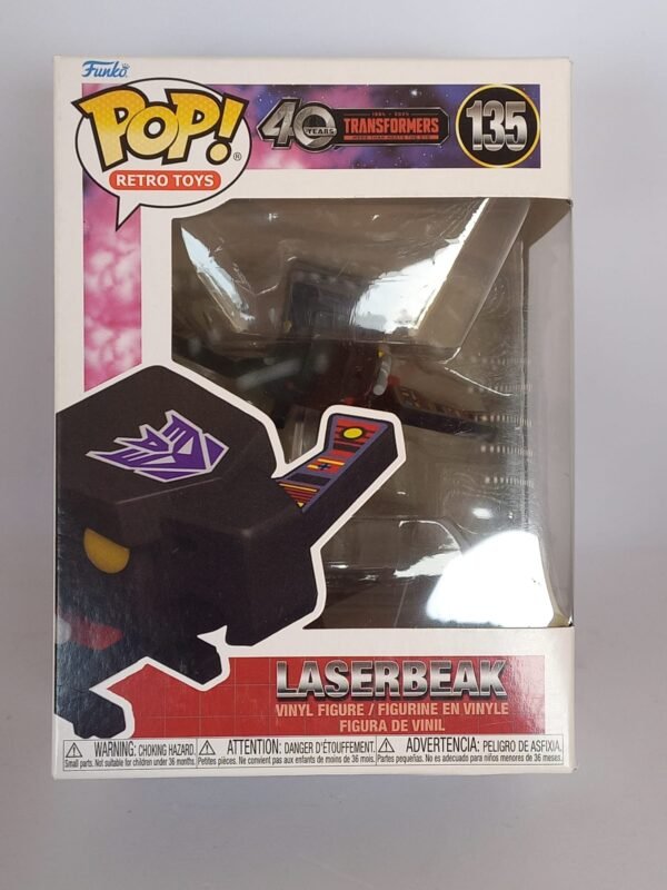 Funko Pop! Retro Toys Transformers Generation 1 (40th Years) - Laserbeak #135 - Image 6