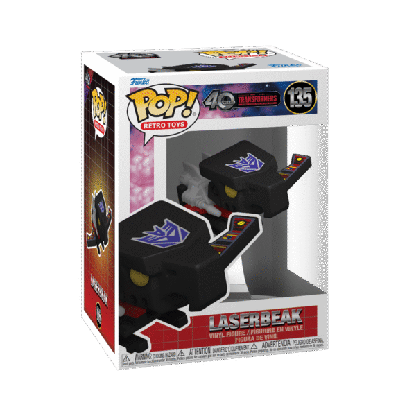 Funko Pop! Retro Toys Transformers Generation 1 (40th Years) - Laserbeak #135 - Image 2