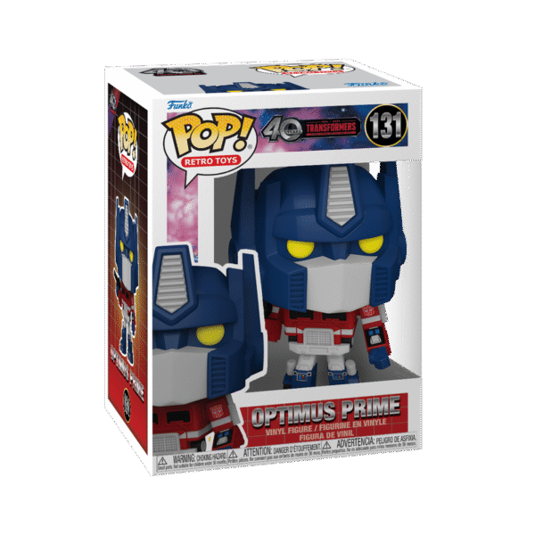 Funko Pop! Retro Toys Transformers Generation 1 (40th Years) - Optimus Prime #131 - Image 2