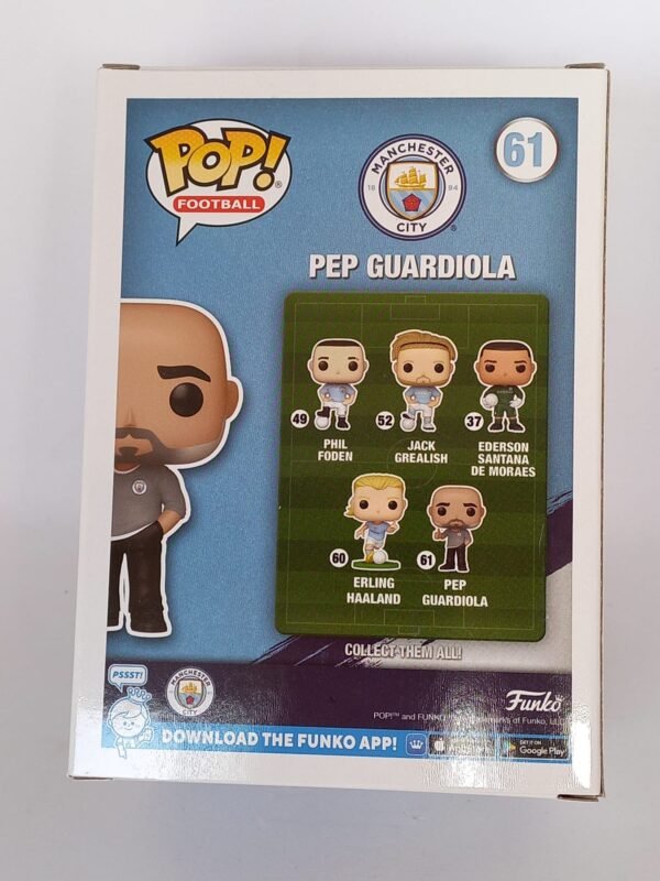 Funko Pop! Football Manchester City - Pep Guardiola #61 - Image 6