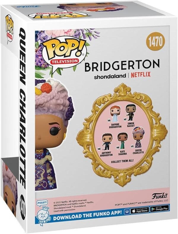 Funko Pop! Television Netflix Bridgerton - Queen Charlotte #1470 - Image 3