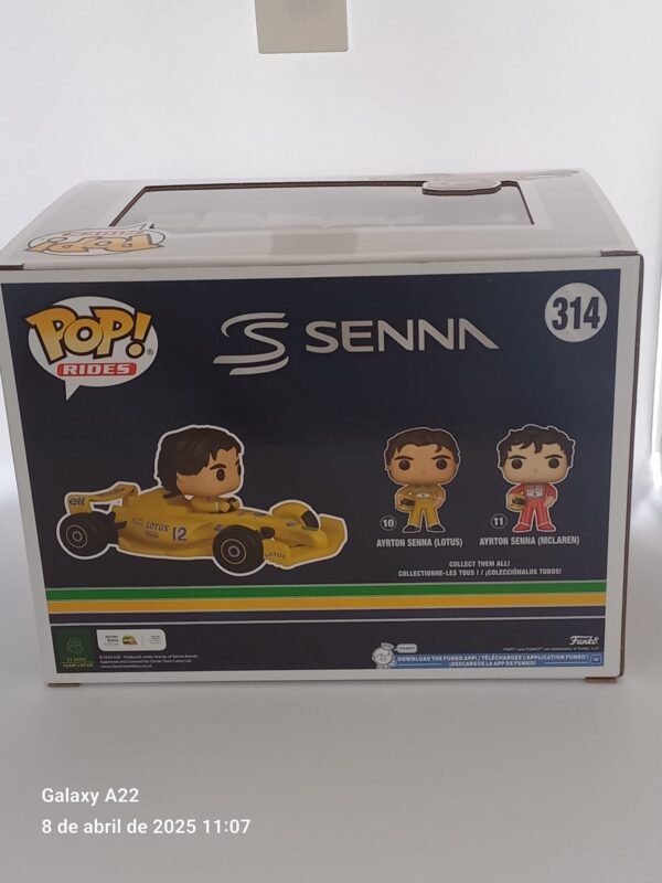 Funko Pop! Racing Rides Ayrton Senna in Lotus #314 - Image 3