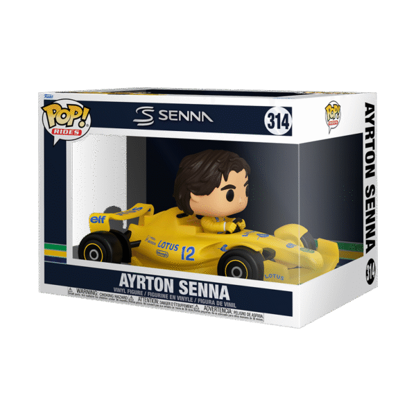 Funko Pop! Racing Rides Ayrton Senna in Lotus #314 - Image 2
