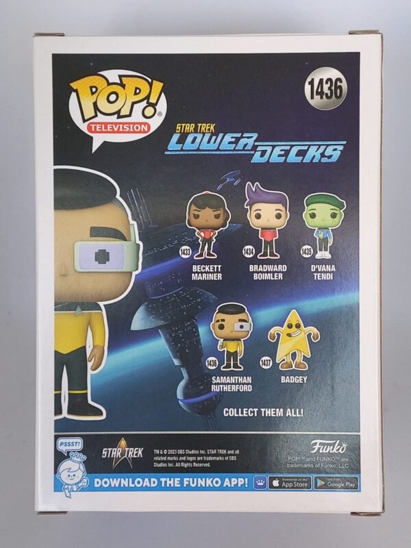 Funko Pop! Television Star Trek Lower Decks - Samanthan Rutherford #1436 - Image 4