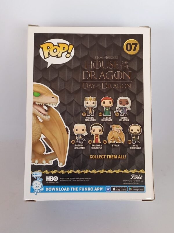 Funko Pop! GOT House of the Dragon - Syrax #07 - Image 7