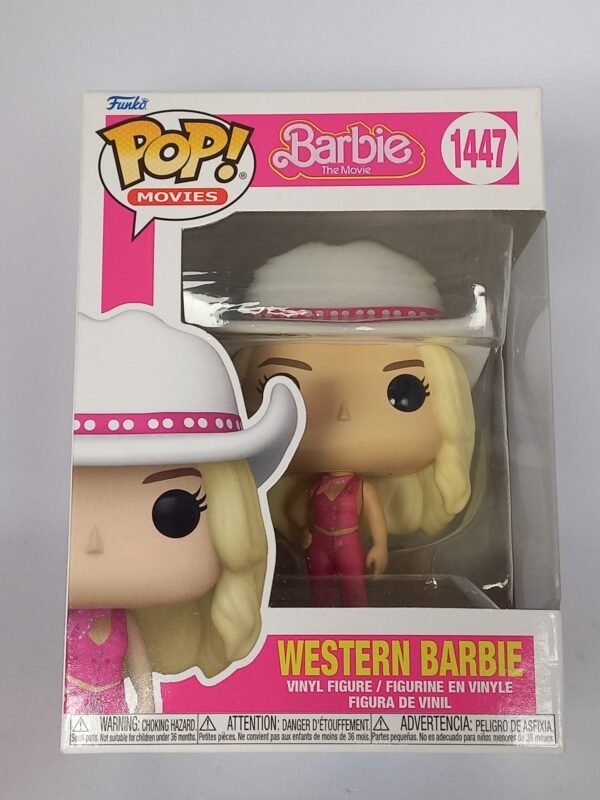 Funko Pop! Movies Barbie the Movie - Western Barbie #1447 - Image 8