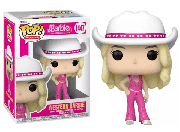 Funko Pop! Movies Barbie the Movie - Western Barbie #1447 - Image 4