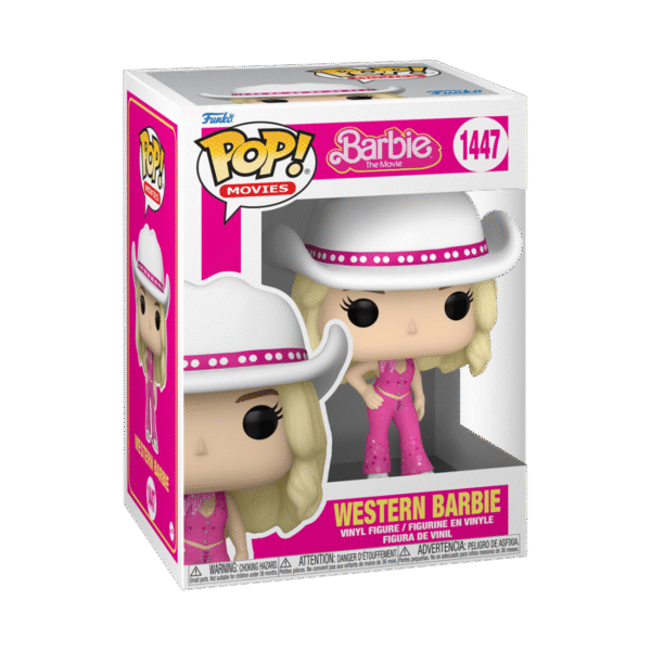 Funko Pop! Movies Barbie the Movie - Western Barbie #1447 - Image 2