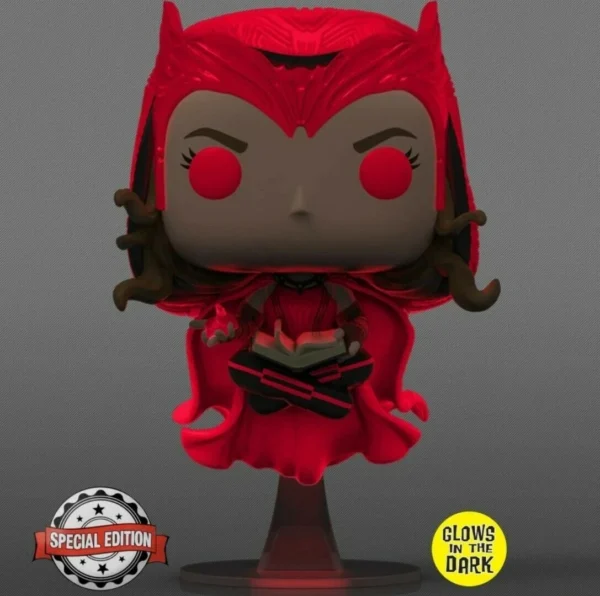 Funko Pop! Marvel Studios WandaVison - Scarlet Witch #823 GITD SPECIAL EDITION - Image 3