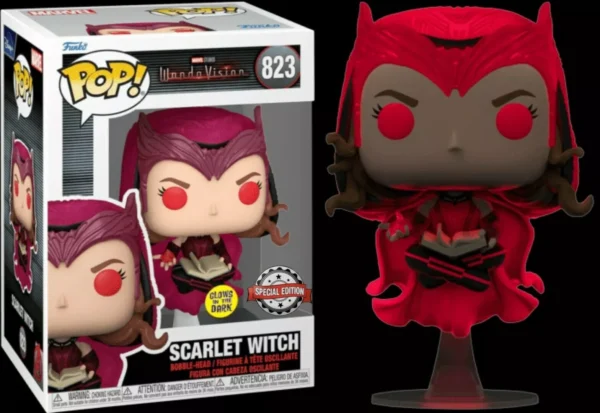 Funko Pop! Marvel Studios WandaVison - Scarlet Witch #823 GITD SPECIAL EDITION - Image 2
