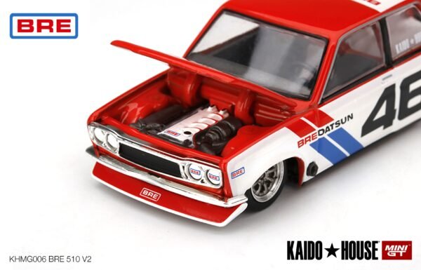 DATSUN 510 PRO STREET BRE 510 V2 #46 WITH 8 SPOKE RIMS - Image 2