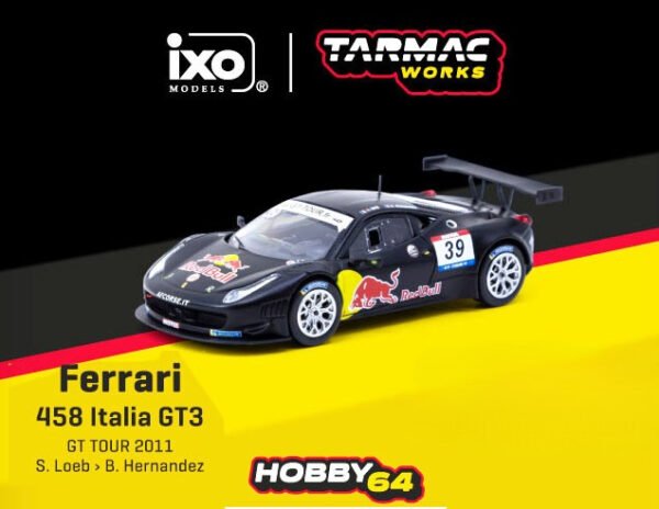 Ferrari 458 Italia GT3 2011 #39 GT Tour 2011 - S. Loeb/B. Hernandez
