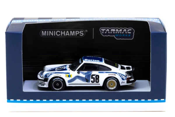 Porsche 934 #58 Porsche Kremer Racing 24h Le Mans 1977 - Wollek/Gurdjian/"Steve" - Image 5
