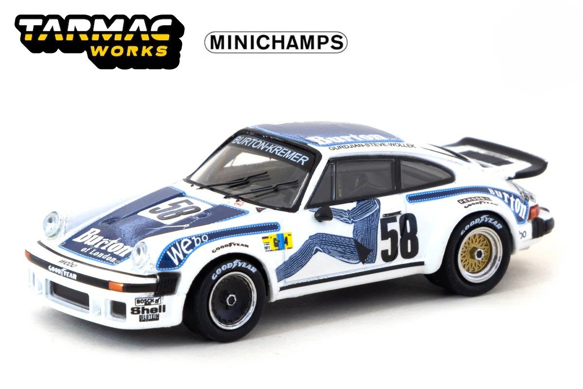 Porsche 934 #58 Porsche Kremer Racing 24h Le Mans 1977 – Wollek/Gurdjian/”Steve”