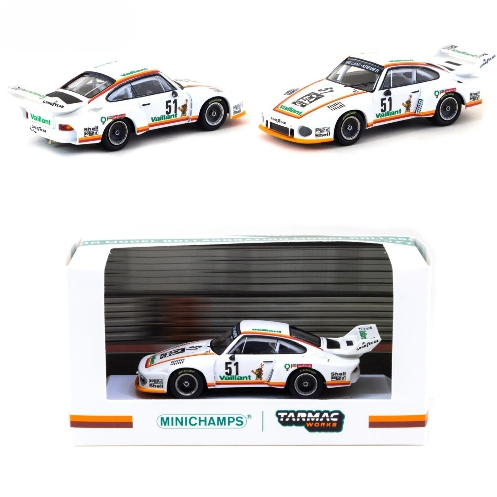 Porsche 935 #51 “Vaillant” DRM Zolder 1977 – Bob Wollek