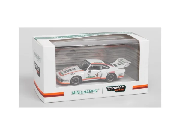 Porsche 935 #51 "Vaillant" DRM Zolder 1977 - Bob Wollek - Image 2