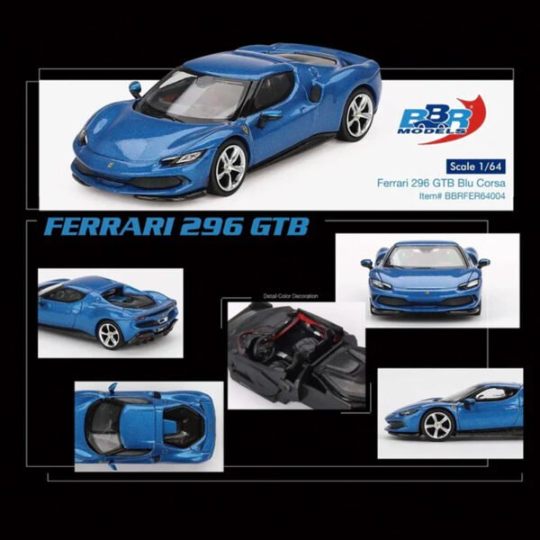 Ferrari 296 GTB Blue Corsa