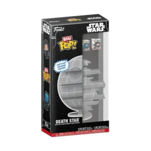 BITTY POP DISPLAY - DEATH STAR W/2 EXCLUSIVES BITTY POP