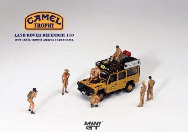 Camel Trophy Team 1/64 Metal Figures