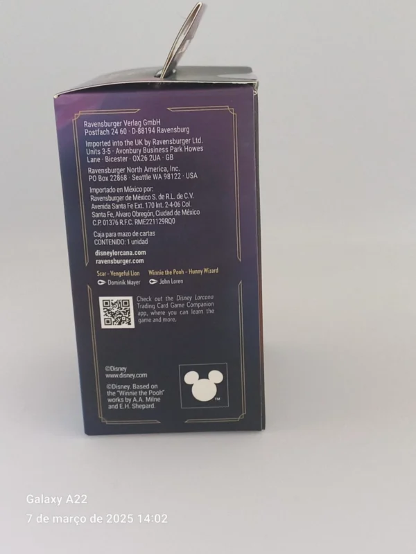 DISNEY LORCANA - DECK BOX 80-CAR MIX - WINNIE THE POOH - CHAPTER 6 - Image 2